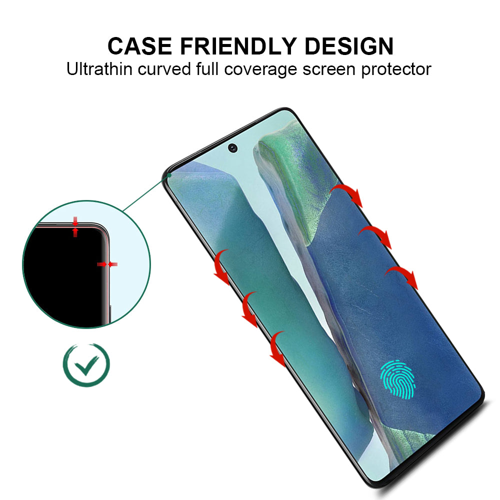 Galaxy Note 20 5G - Full Screen TPU Screen Protector + Tempered Glass Camera Lens Protector - fonemask.com