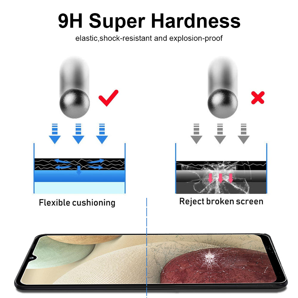 Screen Protector Tempered Glass For Samsung Galaxy A12 4