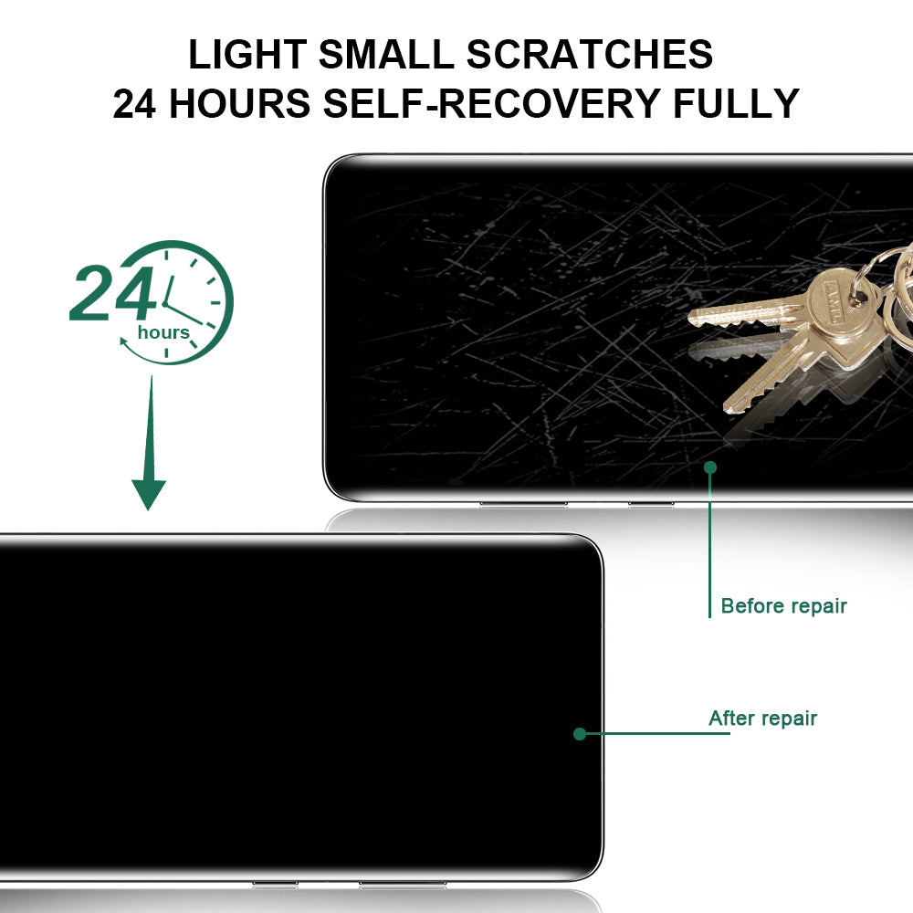 Galaxy S20 Plus - Full Screen TPU Screen Protector + Tempered Glass Camera Lens Protector - fonemask.com