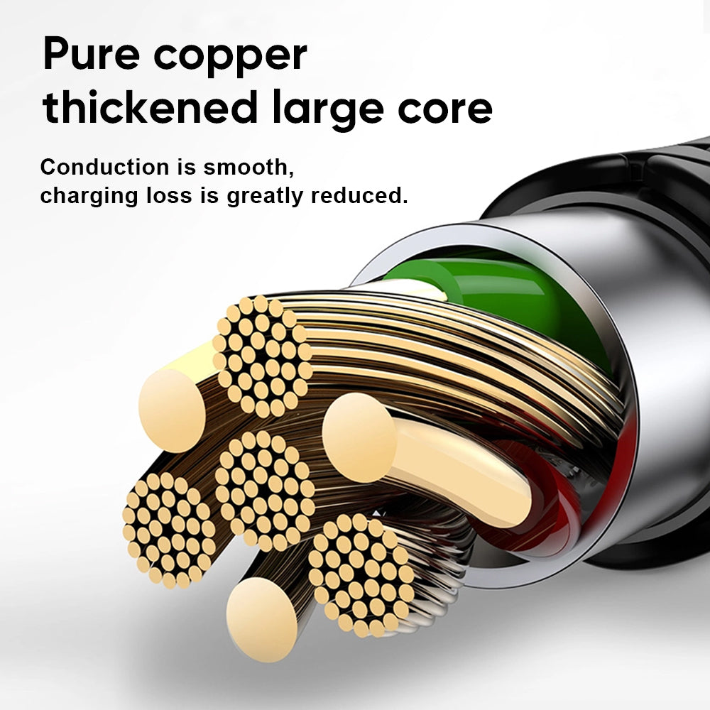 3A Fast Charging Type C to Type C Heavy Duty Cable 1.5M / 5FT - White - fonemask.com