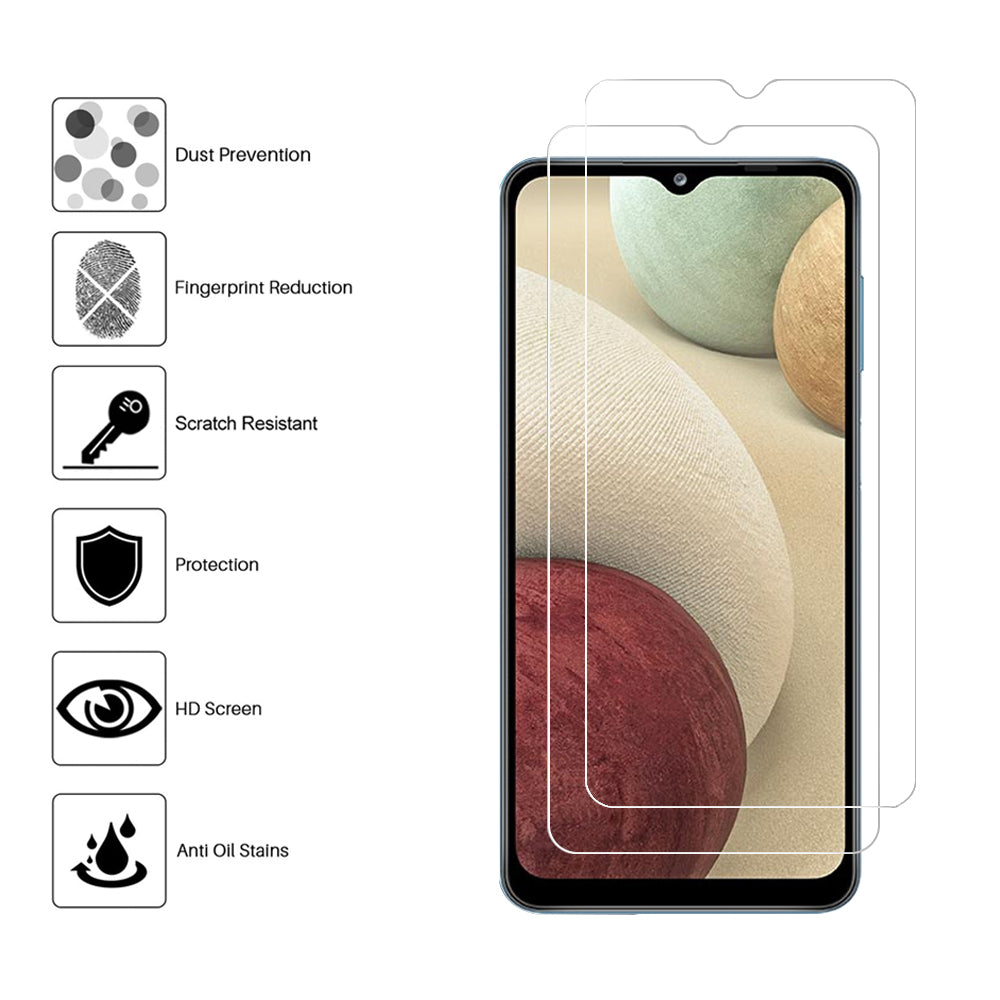 Screen Protector Tempered Glass For Samsung Galaxy A12 2