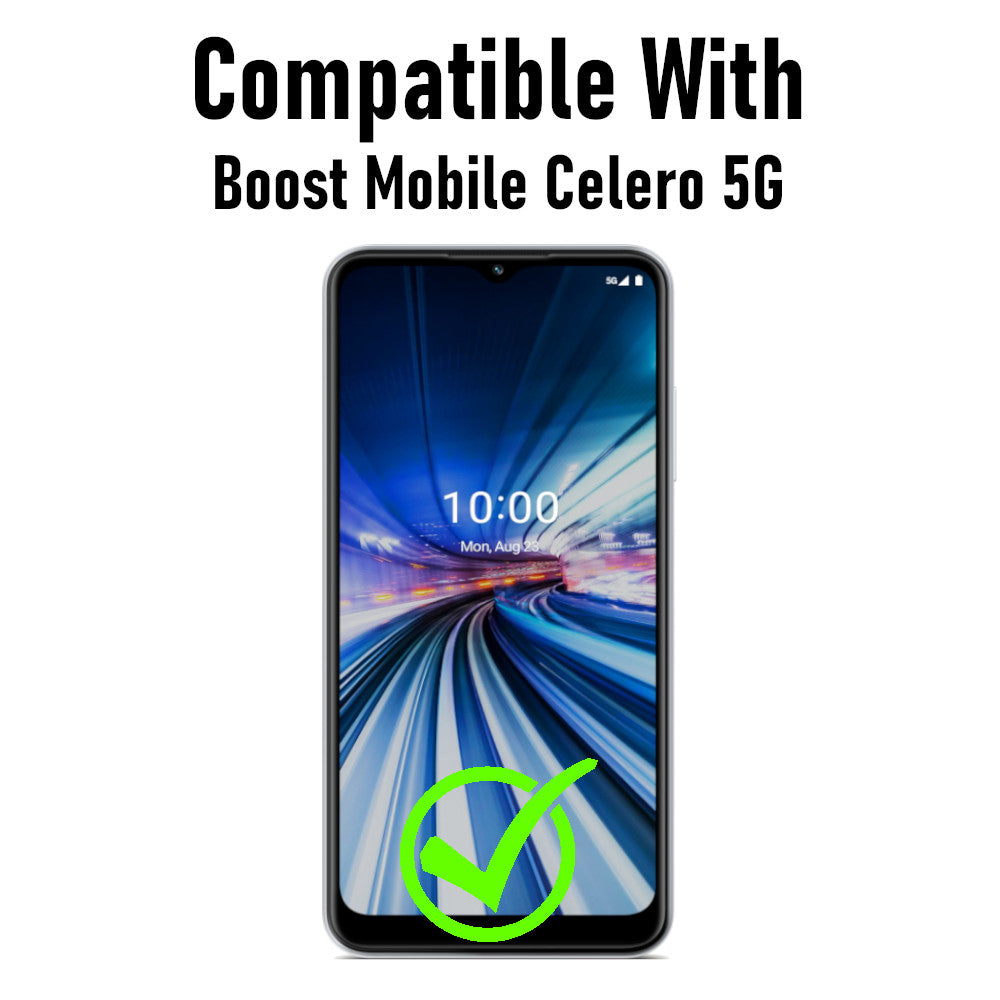Boost Mobile Celero 5G Tempered Glass Screen Protector