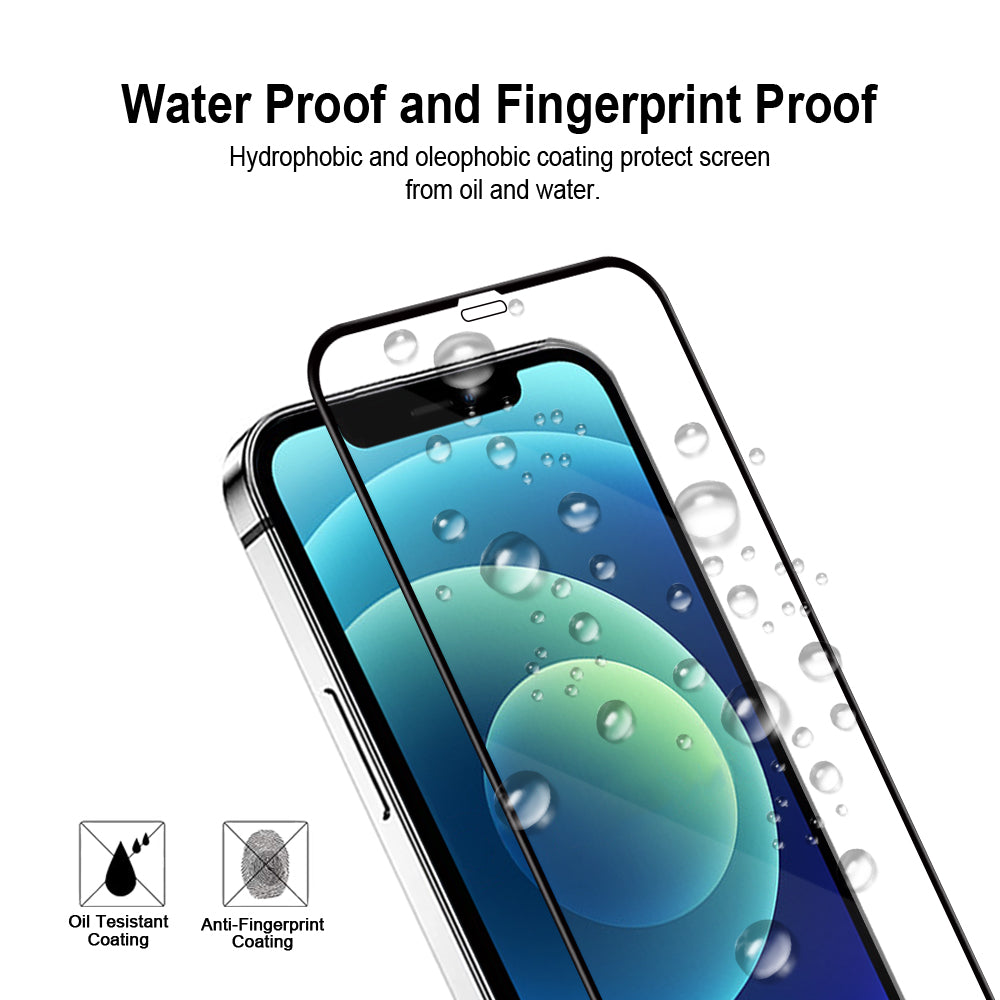 iPhone 12 Pro Max Full-Coverage Tempered-Glass Screen Protector - fonemask.com