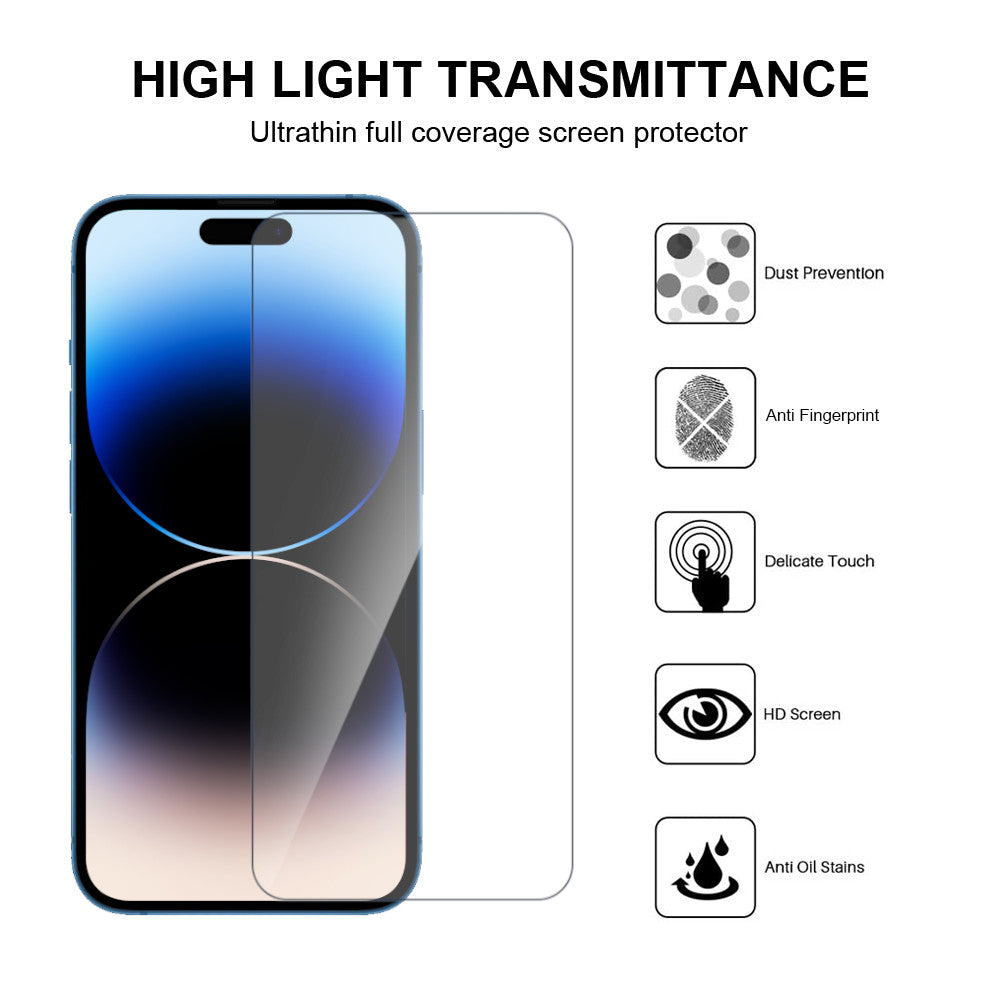 iPhone 14 Pro Max Premium Tempered Glass Screen Protector (3Pack)